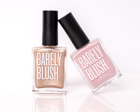 Barely Blush Nail Polish Set Divine & Godess
